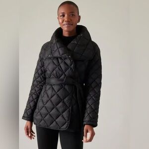Athleta Whisperless Wrap Coat